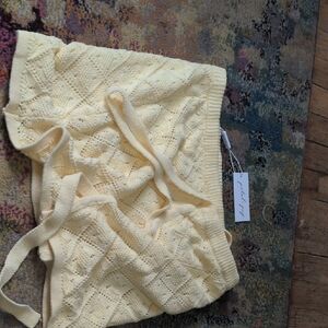 Petal & Pup Yellow Mini Skirt